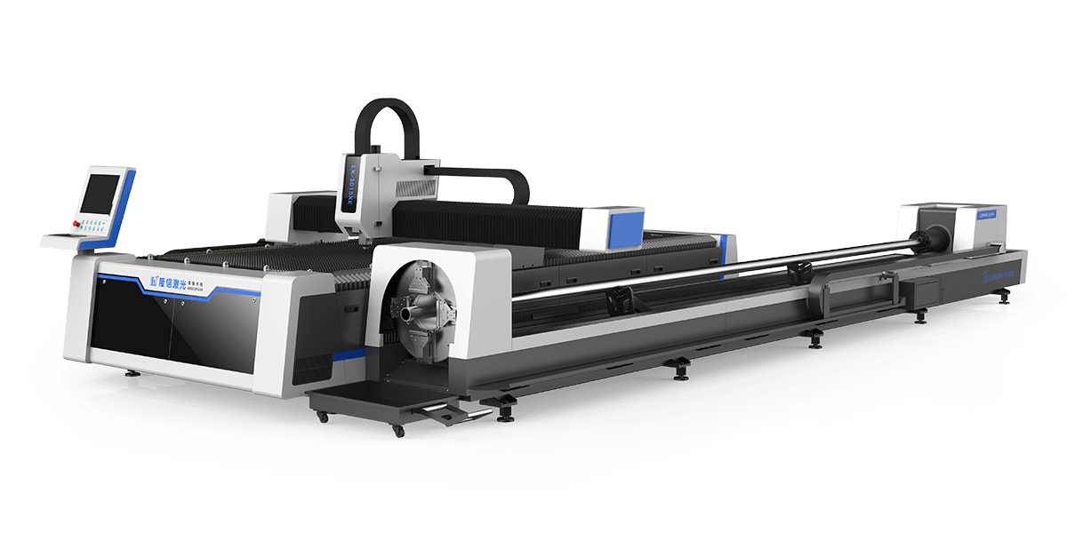 máquina de corte a laser de chapas e tubos