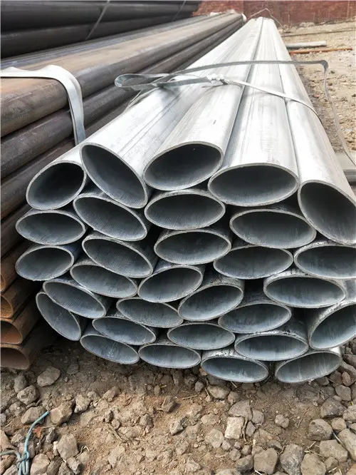 Pointed oval tubes