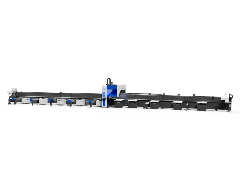 Máquina de corte de tubos a laser de fibra para serviço pesado com 3 mandris