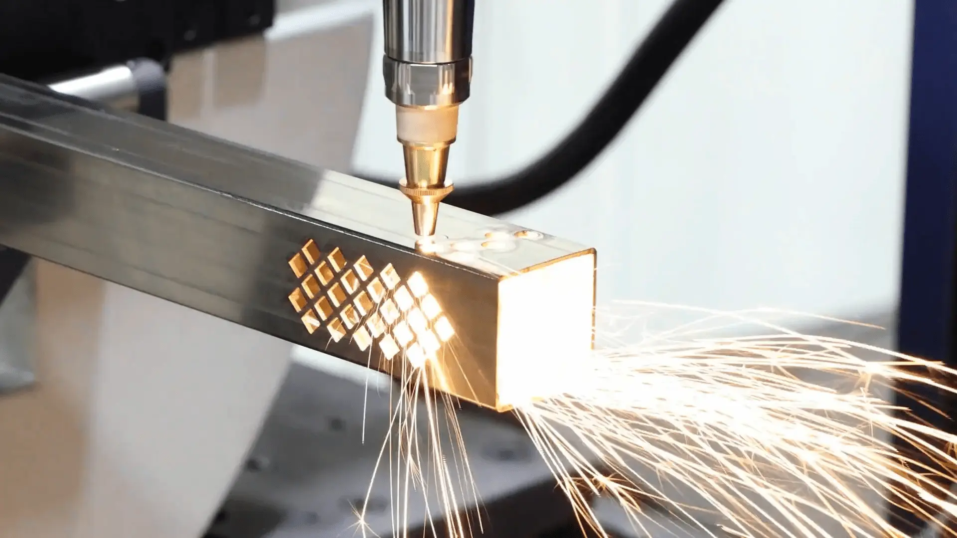 Laser fly cutting