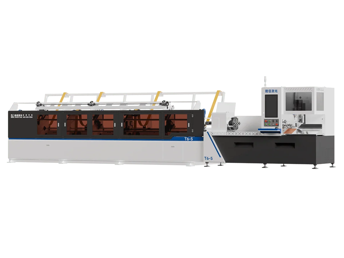 3D tube laser cutting machine with bevel cut