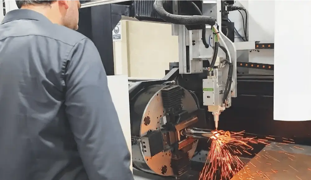 Dubai Construction Client Boosts Productivity with Longxin LX-K28 Three-Chuck Laser Tube Cutting Machine