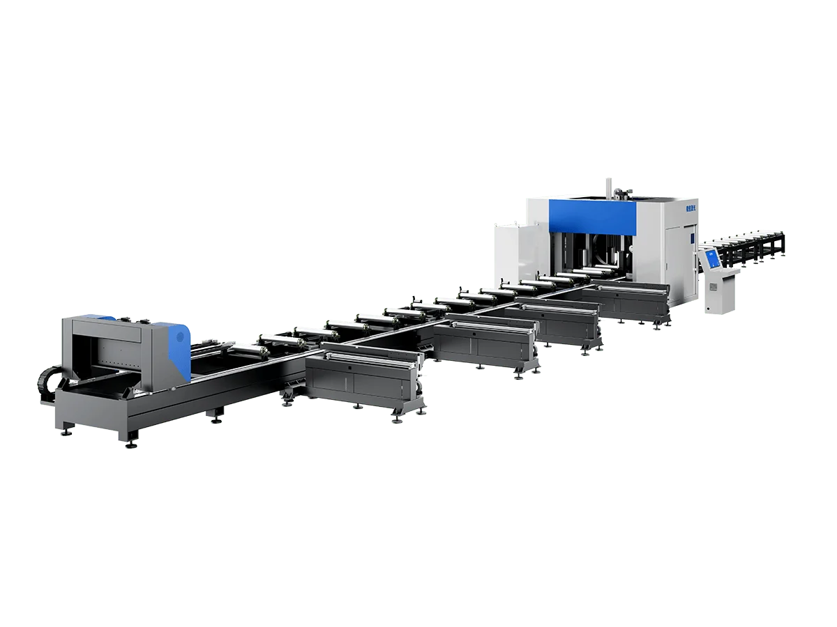 I형 강철 채널 레이저 절단기