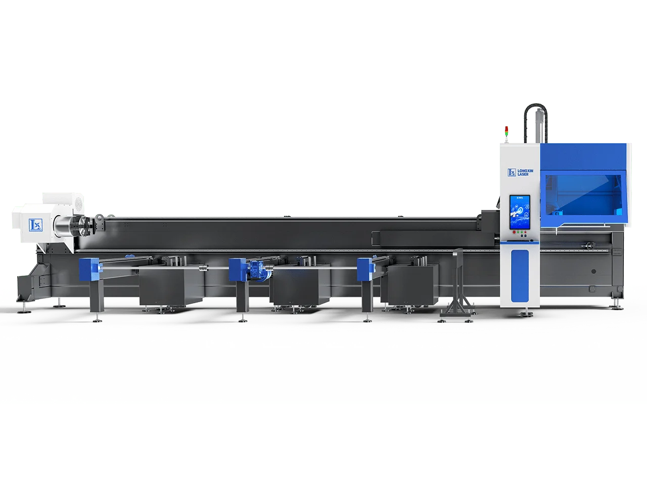 Macchina per il taglio di tubi laser per impieghi gravosi