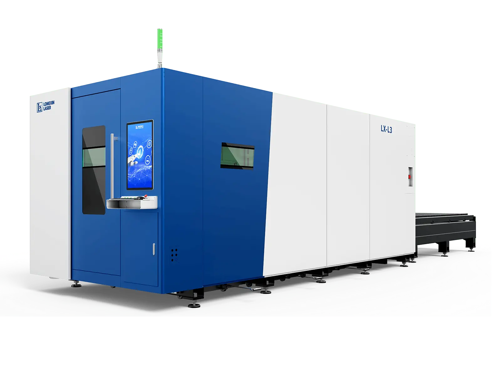 Exchange platform fiber laser cutting machine