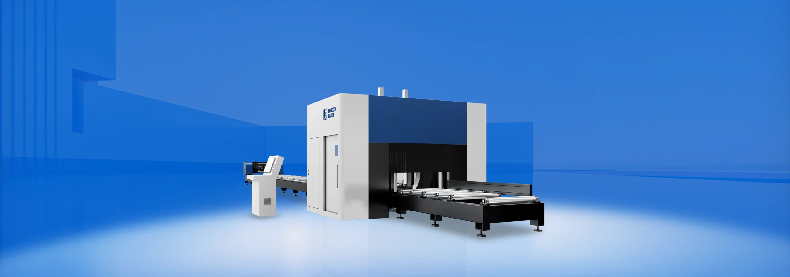 H100 Heavy Tube Steel Profile Laser Cutting Machine