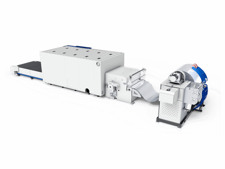 材料コイリングレーザー切断機