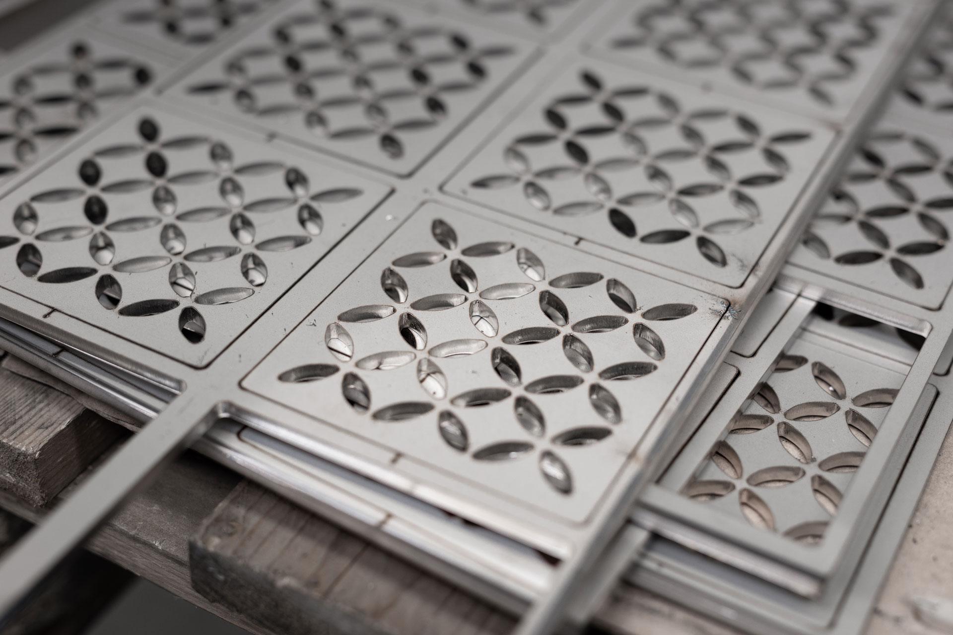 Volume Test Screen Design Laser Cutting for Architectural Metalwork | LONX